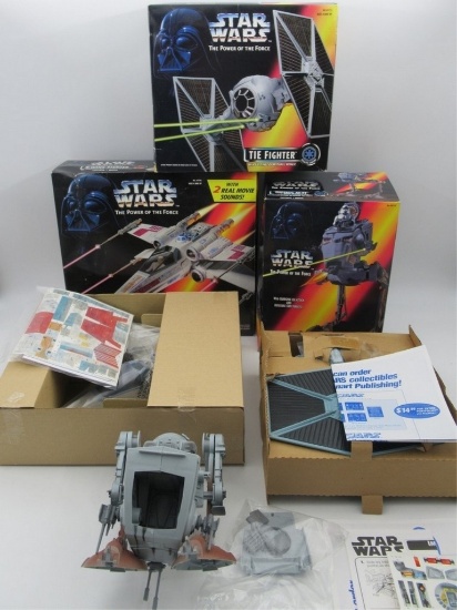 Star Wars X-Wing/AT-ST/Tie Fighter Lot