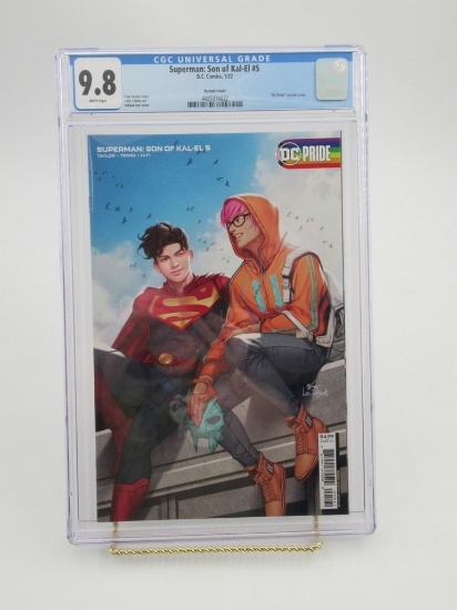 Superman: Son of Kal-El #5 CGC 9.8/Pride Variant Cover