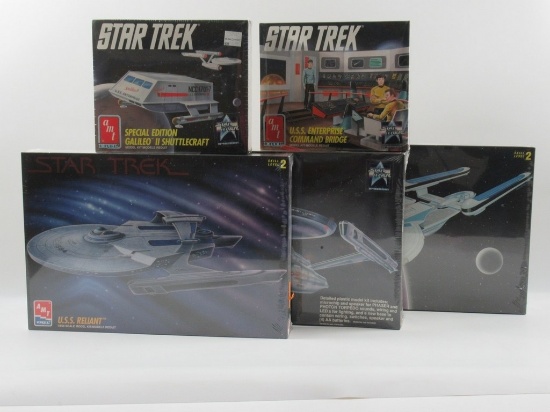 Star Trek Starships and More Model Kit Lot