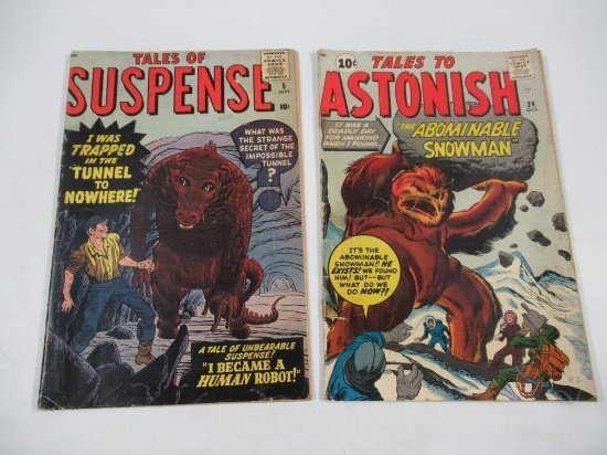 Tales of Suspense #5 + Tales to Astonish #24/Marvel Comics
