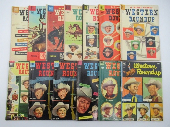 Western Roundup Golden to Silver Age Comic Lot/Dell