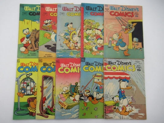 Walt Disney Comics and Stories Comic Lot 1948-1949/Carl Barks
