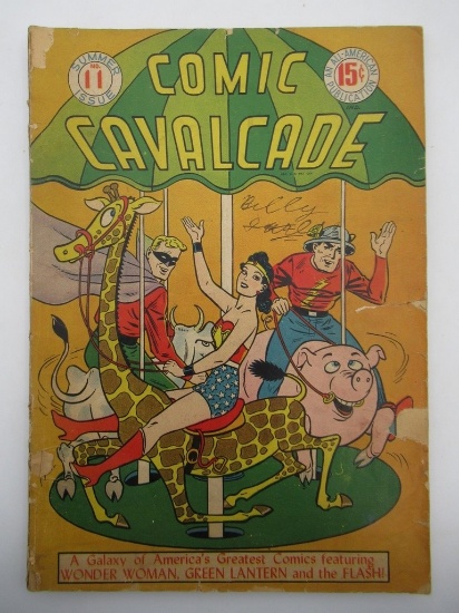 Comic Cavalcade #11 (1945/DC) Wonder Woman Cover