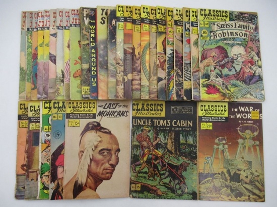 Classics Illustrated/Junior/Specials Golden to Silver Age Lot
