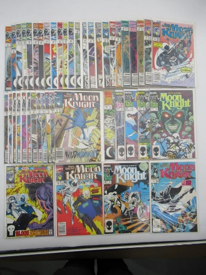 Moon Knight (1986-1989) Group of (45) Marvel