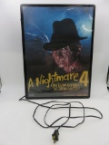 A Nightmare on Elm Street 4 Light Up Store Display Sign