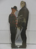 Freddy vs Jason Cardboard Standee Display