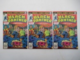 Black Panther #1 (x3)(1977) Jack Kirby!