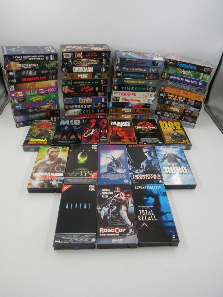 Sci-Fi Movies on VHS (Lot of 56) | Proxibid
