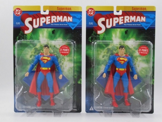Superman Series 1 (2003) Figure Lot of (2) DC Direct