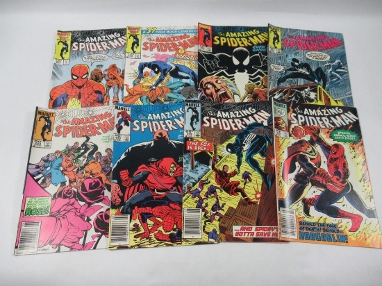 Amazing Spider-Man #249/250/253-255/265/275/276 1st Silver Sable