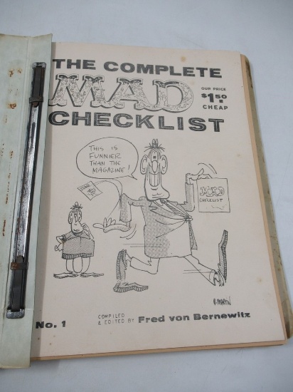 1960s Complete MAD Checklist #1-2/Fanzines