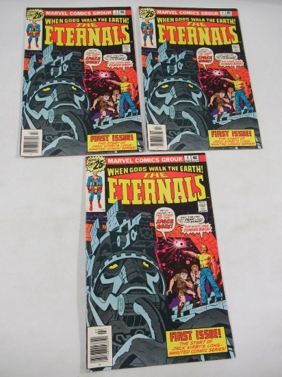The Eternals #1 (1976) (x3)/Jack Kirby