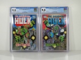 Incredible Hulk: Future Imperfect #1 + #2 CGC 9.8