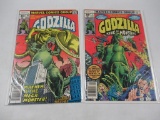 Godzilla #1 + #13 (1977) Marvel