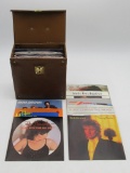 1980s 45RPM Singles Lot w/Picture Sleeves