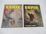 Eerie Magazine #2 + #5/1st Cousin Eerie/Frazetta Covers