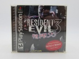 Resident Evil 3: Nemesis w/ Dino Crisis Demo PlayStation Video Game