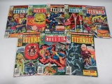 The Eternals #1/3/5/6/10/11/12/13 (1976) Jack Kirby
