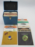 1960s-70s Vintage 45RPM Singles Lot in Case
