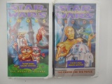 Star Wars Animated Classic Ewoks + Droids (Sealed) VHS video Lot of (2)