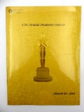1985 57th Annual Academy Awards Oscars Program Booklet