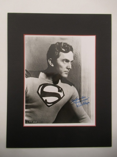 Kirk Alyn 1940s-50s Superman Serial Actor Autograph