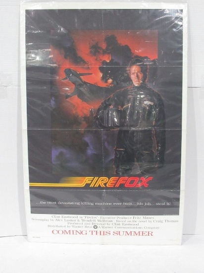 Firefox (1968) Clint Eastwood Vintage 1sh Poster