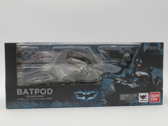 Batman Batpod The Dark Knight 2018 SH Figuarts Bandai