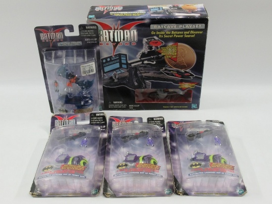 Batman Beyond DC Hasbro Micro Playsets Lot of (5)