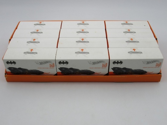 Batman Batmobile Hot Wheels id Die-Cast Car Lot of (12)