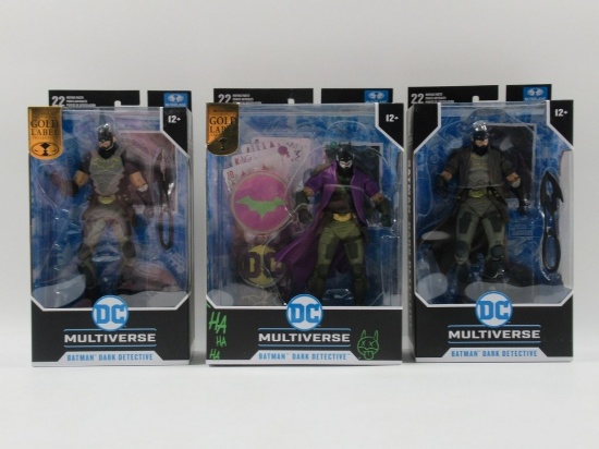 McFarlane DC Multiverse Batman Dark Detective Variant/Exclusive Figures