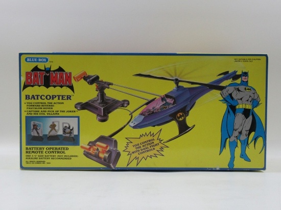 Batman Batcopter Battery Powered Game/Blue-Box