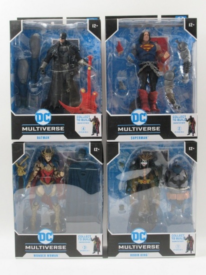 McFarlane DC Multiverse Dark Knights: Death Metal Set w/Darkfather BAF