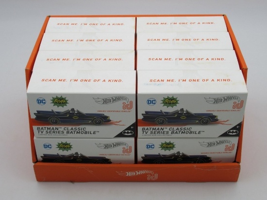 Batman Classic TV Series Hot Wheels id Die-Cast Car Lot of (16)