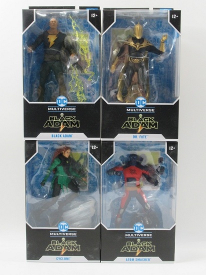 McFarlane DC Multiverse Black Adam Figure Lot of (4) Part 1