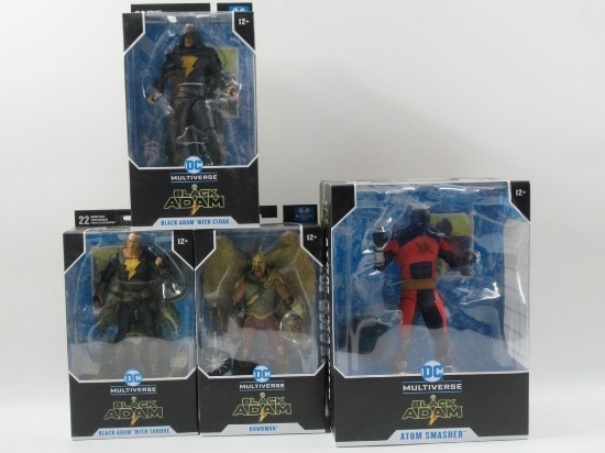 McFarlane DC Multiverse Black Adam Figure Lot of (4) Part 2