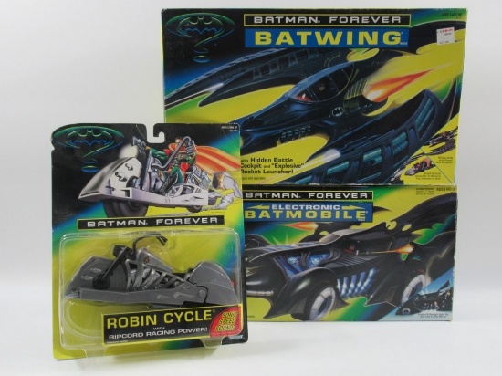 Batman Forever Kenner Vehicles Lot of (3)