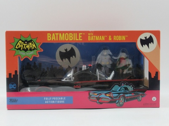 Funko DC Black Batmobile W/ Action Figures