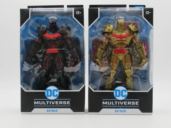 McFarlane DC Multiverse Batman Hellbat + Gold Edition Exclusive Figures