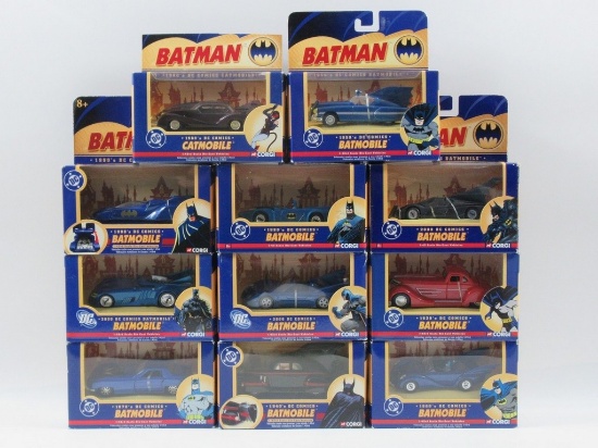 Batman Corgi DC Comics Die-Cast Vehicle Lot of (11)