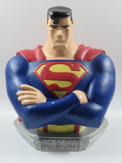 Superman Animated Statue 1997 Warner Bros. Studio Store Exclusive