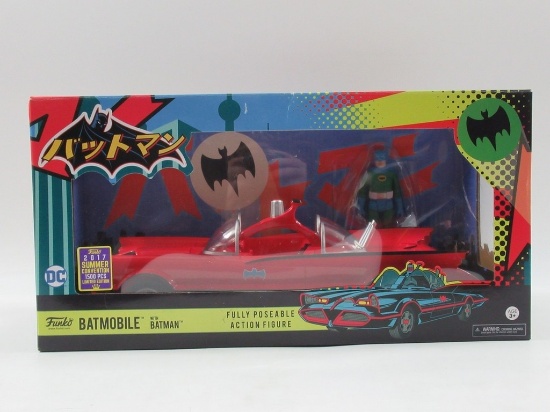 Funko DC Red  Batmobile W/ Action Figure - Limited Edition