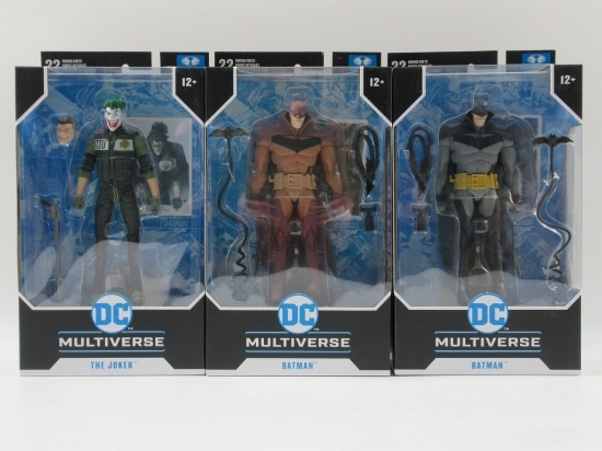 McFarlane DC Multiverse White Knight Joker/Batman/Red Edition