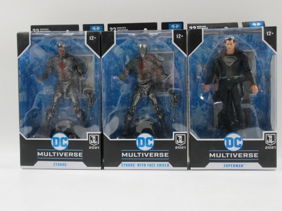 McFarlane DC Multiverse Justice League Figure Lot w/Exclusive