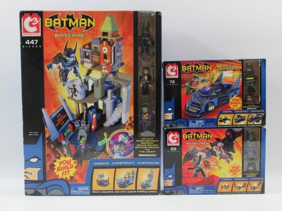 Batman C3 Construction Sets Lot of (3)