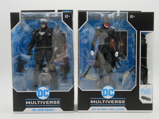 McFarlane DC Multiverse Batman Who Laughs + Grim Knight Figures