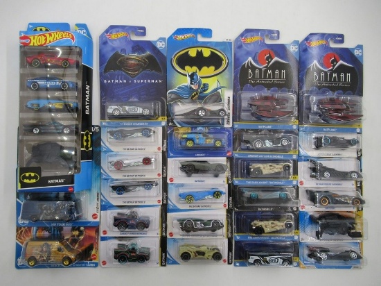 Batman Hot Wheels Die-Cast Vehicle Lot