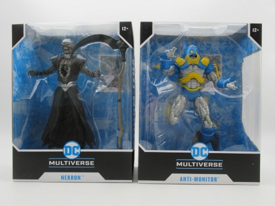 McFarlane DC Multiverse Nekron + Anti-Monitor Megafigs Figures