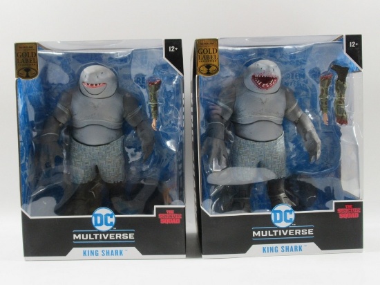 McFarlane DC Multiverse King Shark Gold Label + Bloody Mouth Megafigs